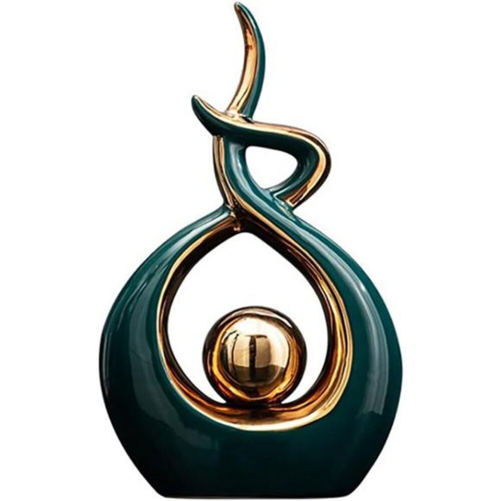 Norrclp Home Decor Modern Abstract Art Ceramic Statue Table Decorations